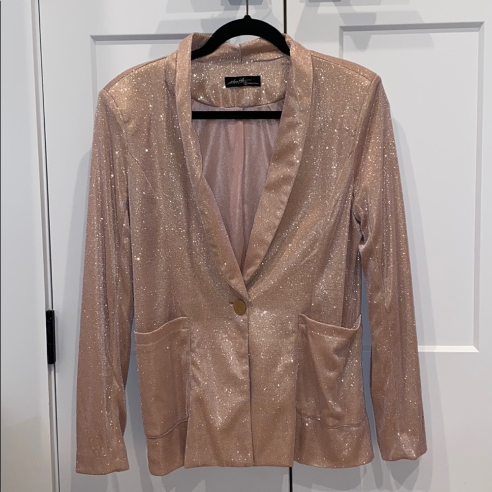Sparkly blazer